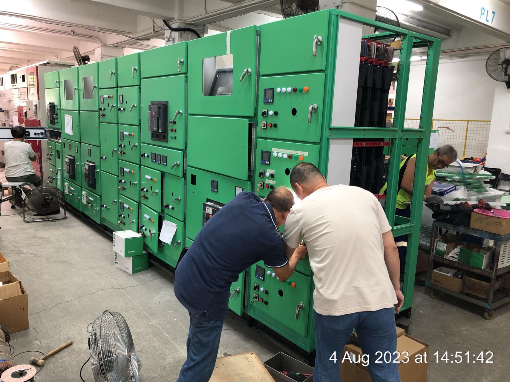 Off-site Inspection for LVSB cabinets fabrication