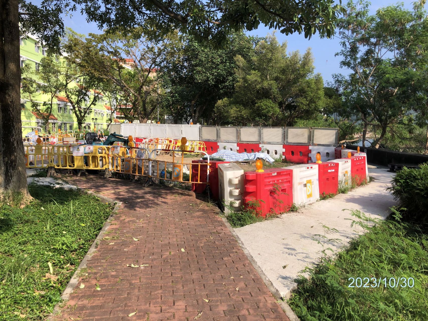 Construction of Remaining Sewerage Works at Verge Area near Sha Tau Kok Recreation Ground