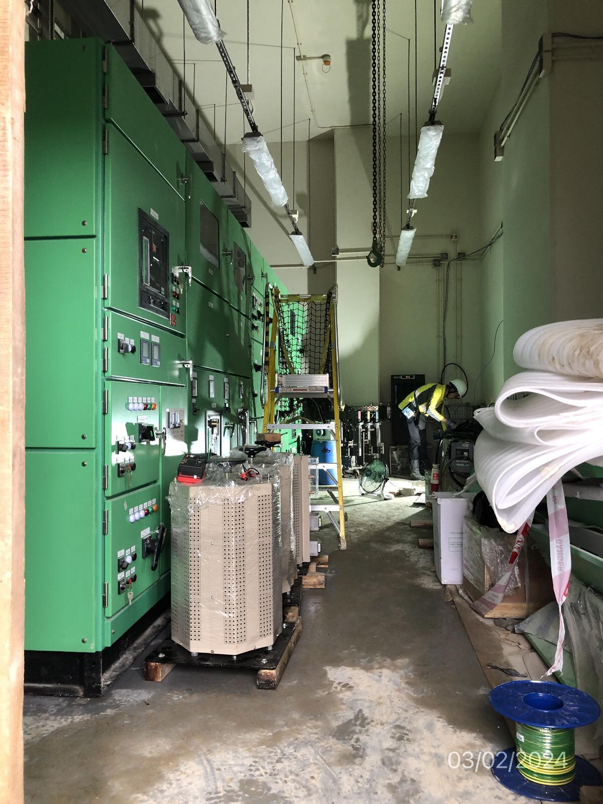 Installation of E&M Equipment at New STW
