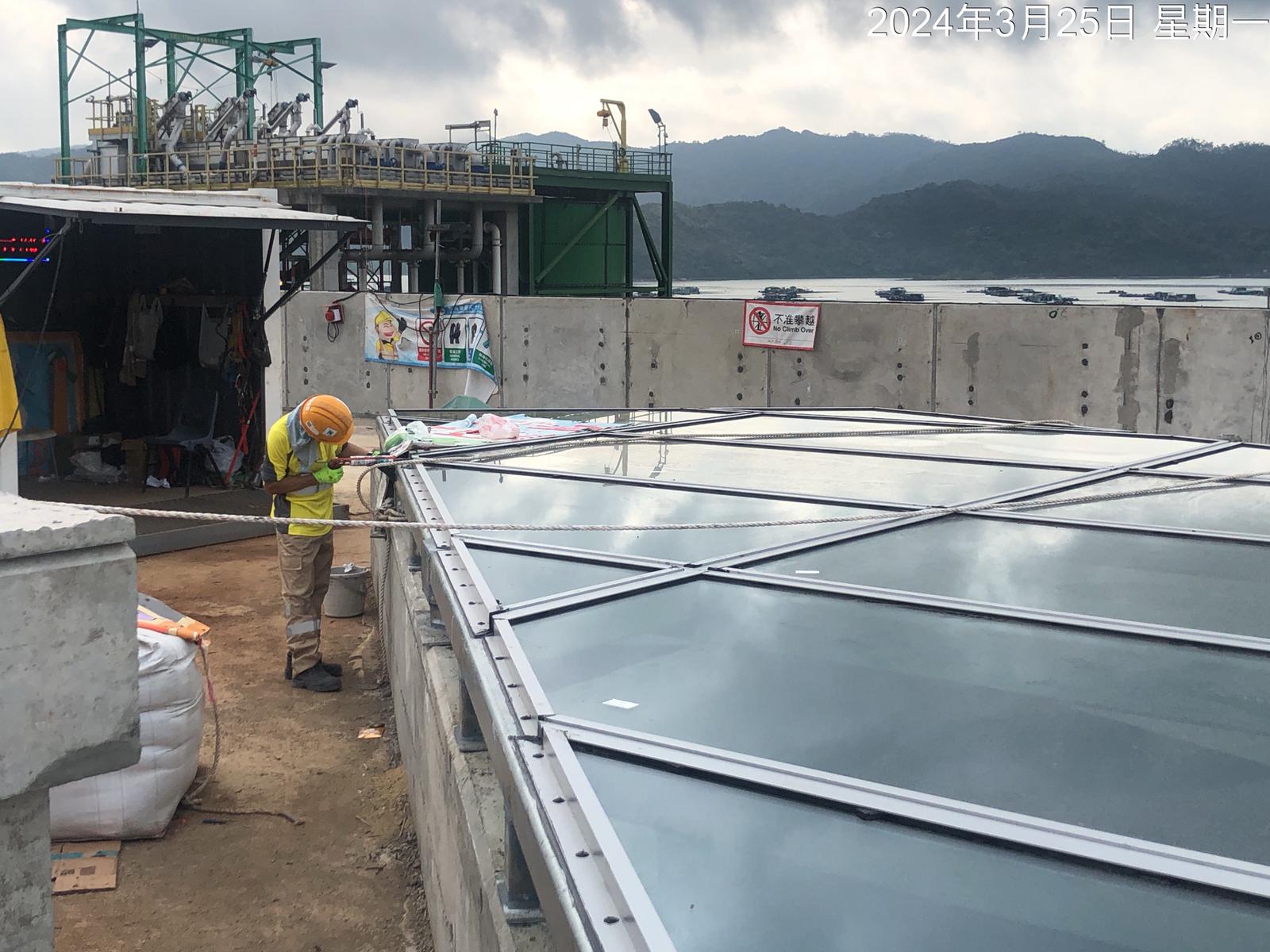 Skylight Installation at New STW