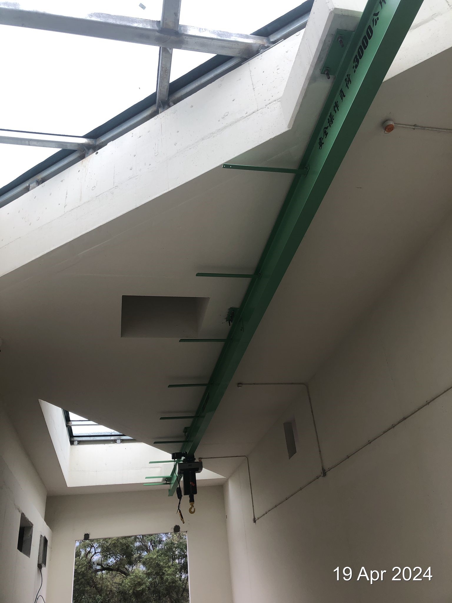 Monorail Cranes Installation