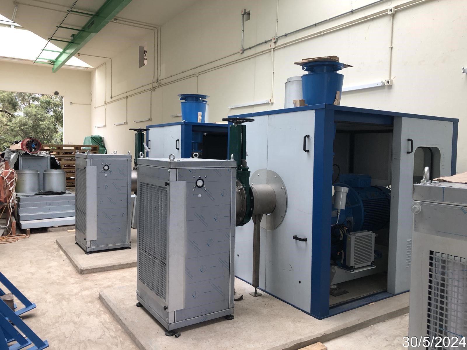 Air Blower Installation