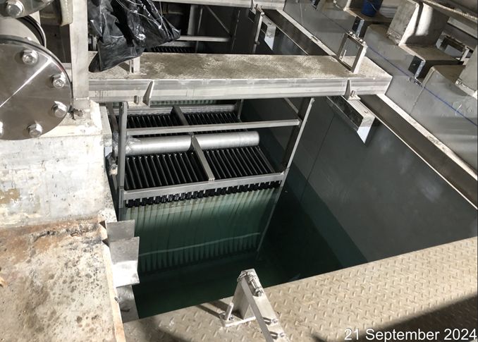 Membrane Filter Installation