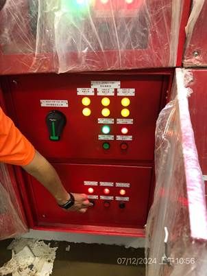 SAT of FS pump of New STW